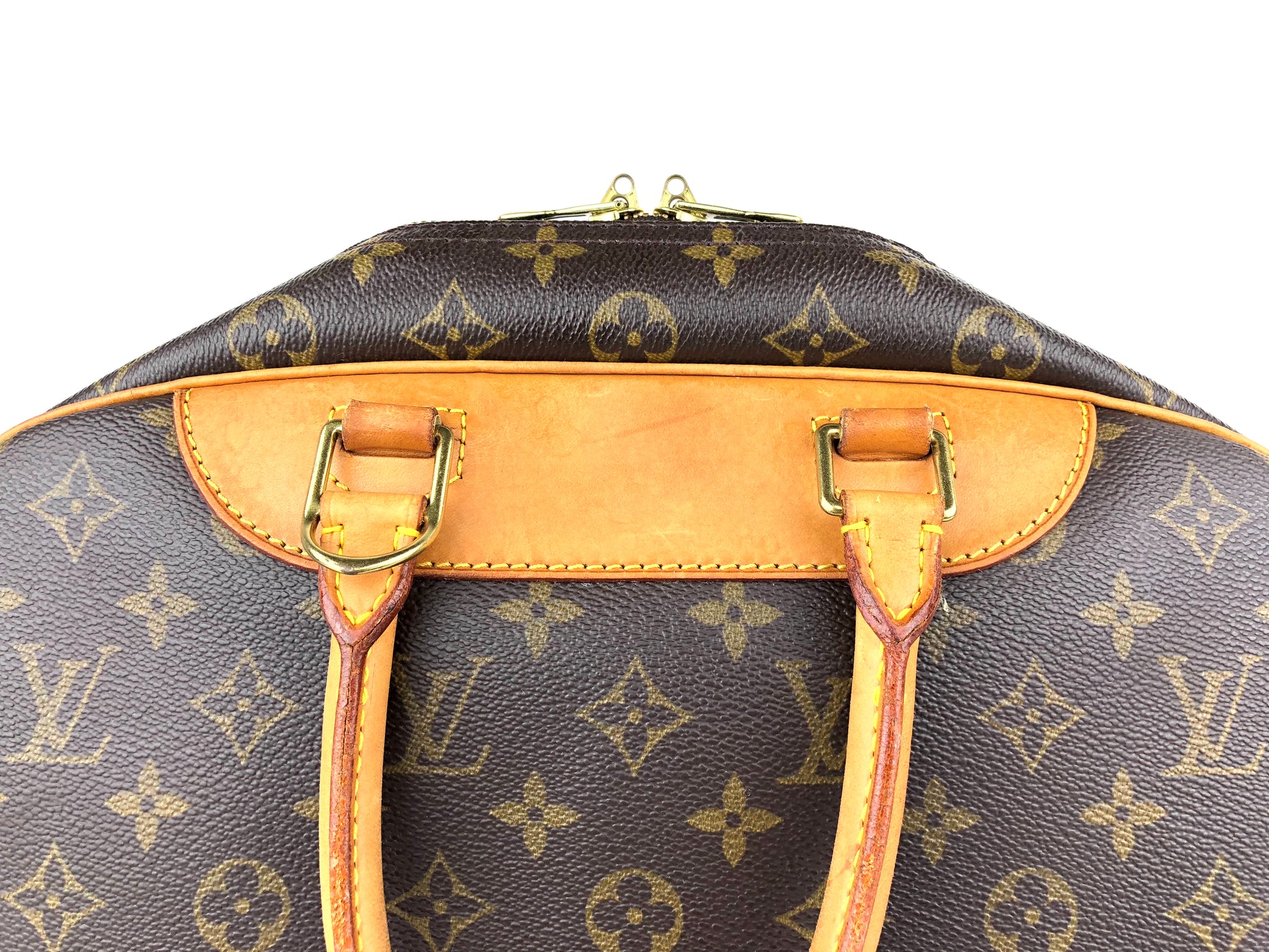 LOUIS VUITTON Monogram Deauville Bag + Free Bag Charm