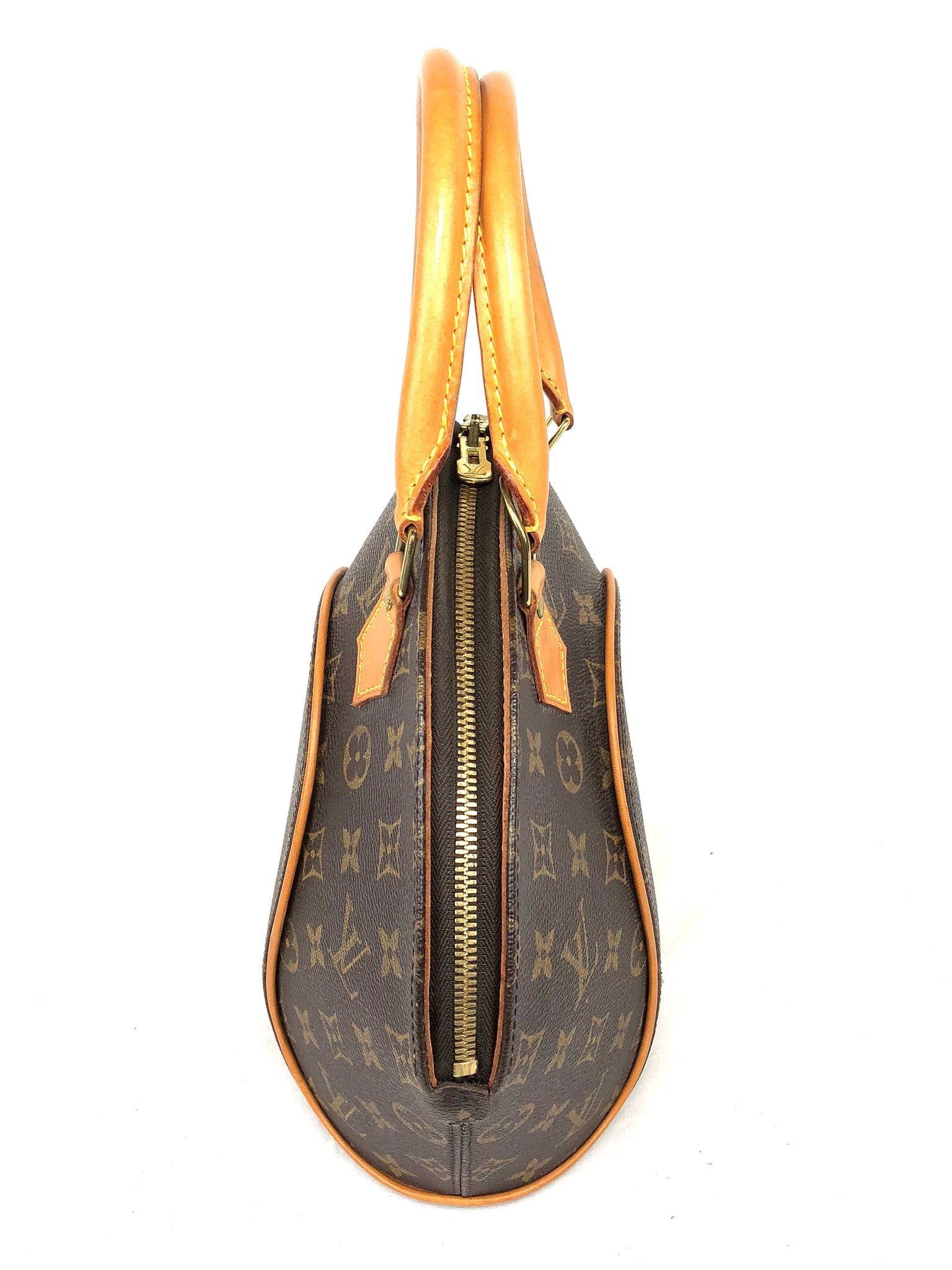 Louis Vuitton Serviette Tobol Black Taiga Leather, Brown Louis Vuitton Monogram  Ellipse MM Handbag