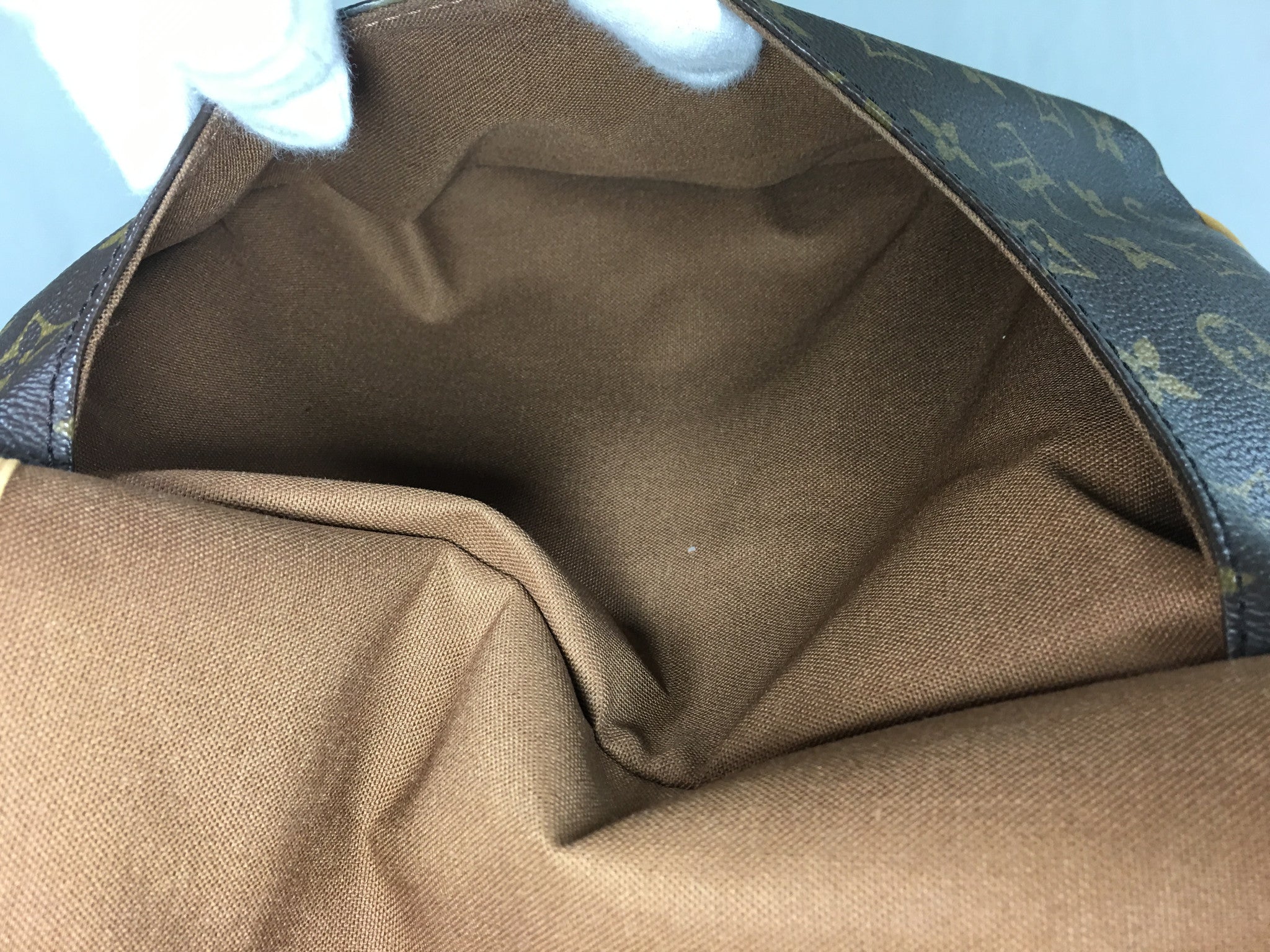 Twist Louis Vuitton Brown Monogram Tulum PM Cloth ref.957314