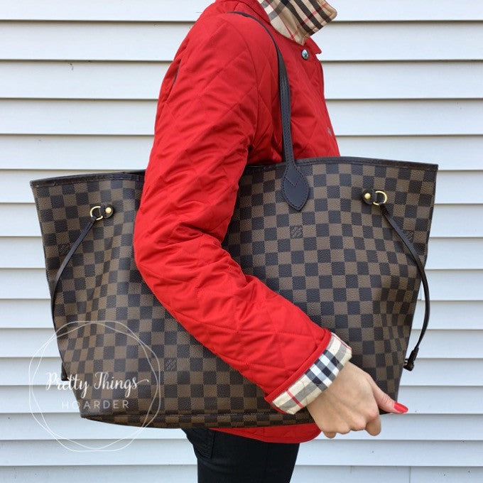 LOUIS VUITTON Damier Ebene Neverfull GM