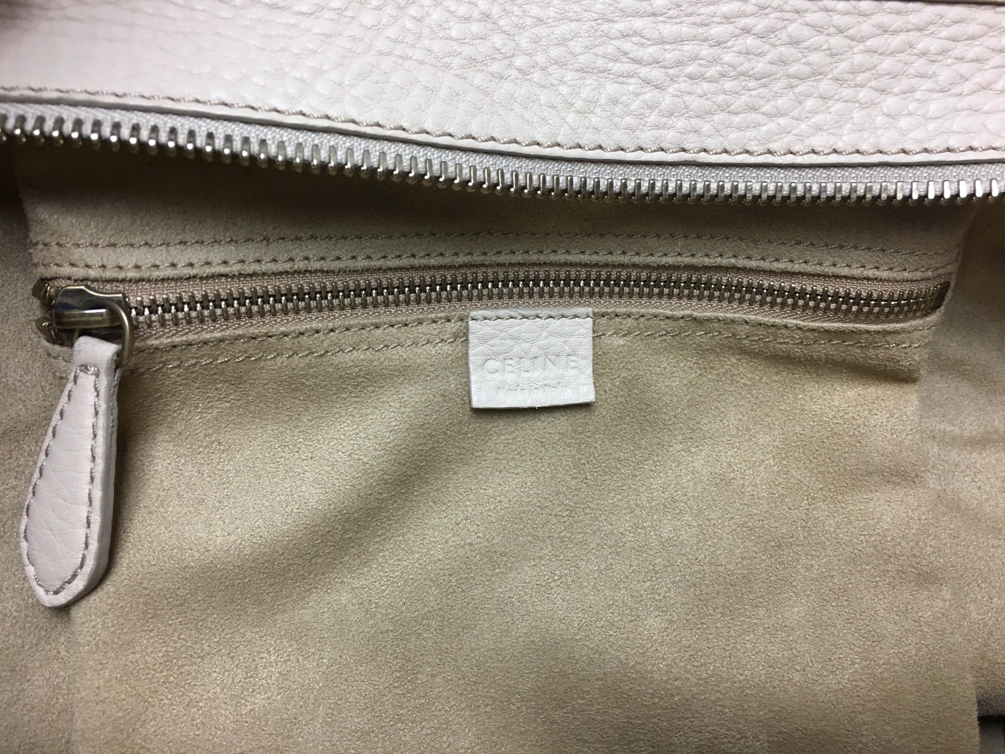 CELINE Mini Luggage Tote Bag