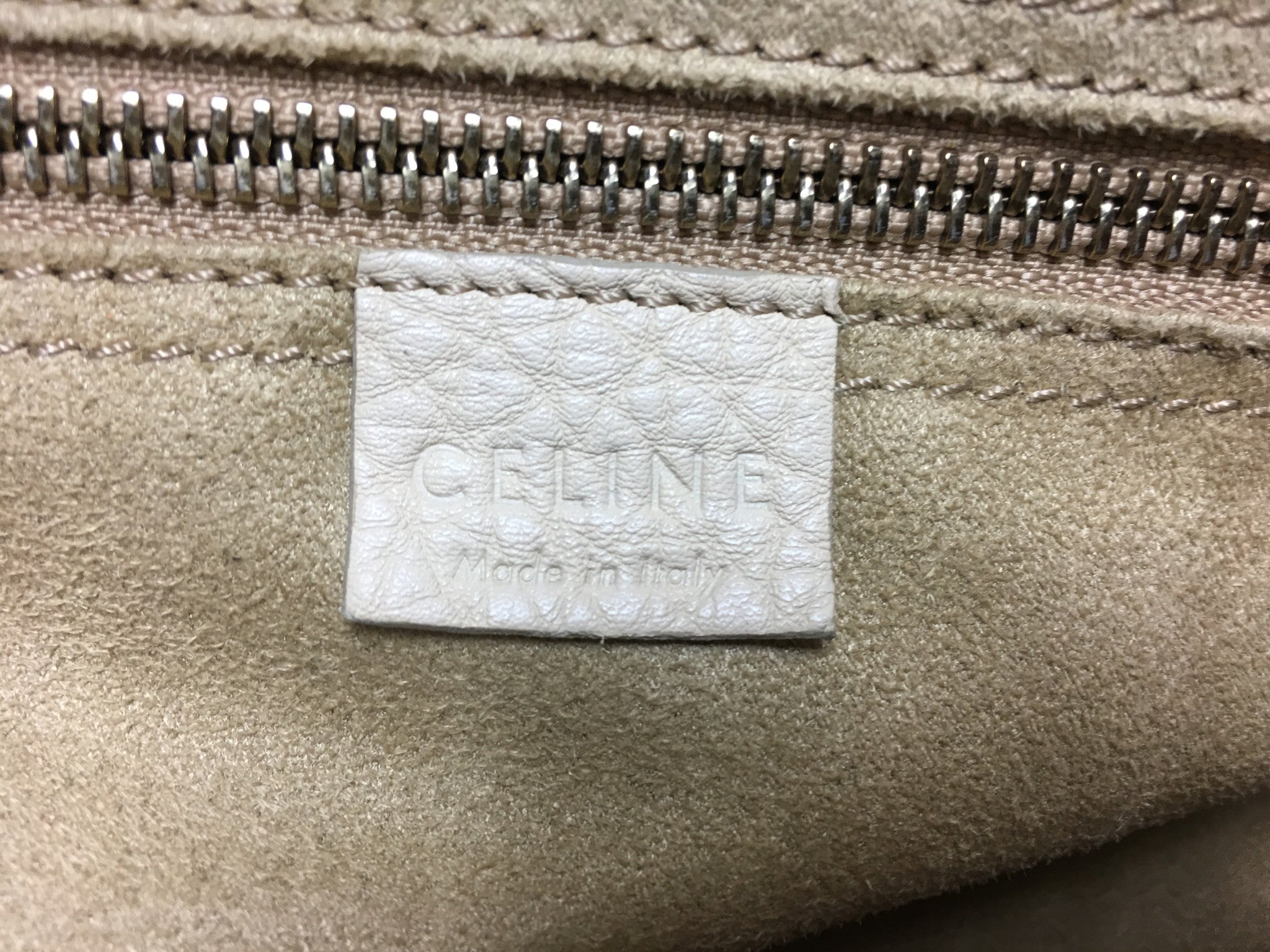 CELINE Mini Luggage Tote Bag