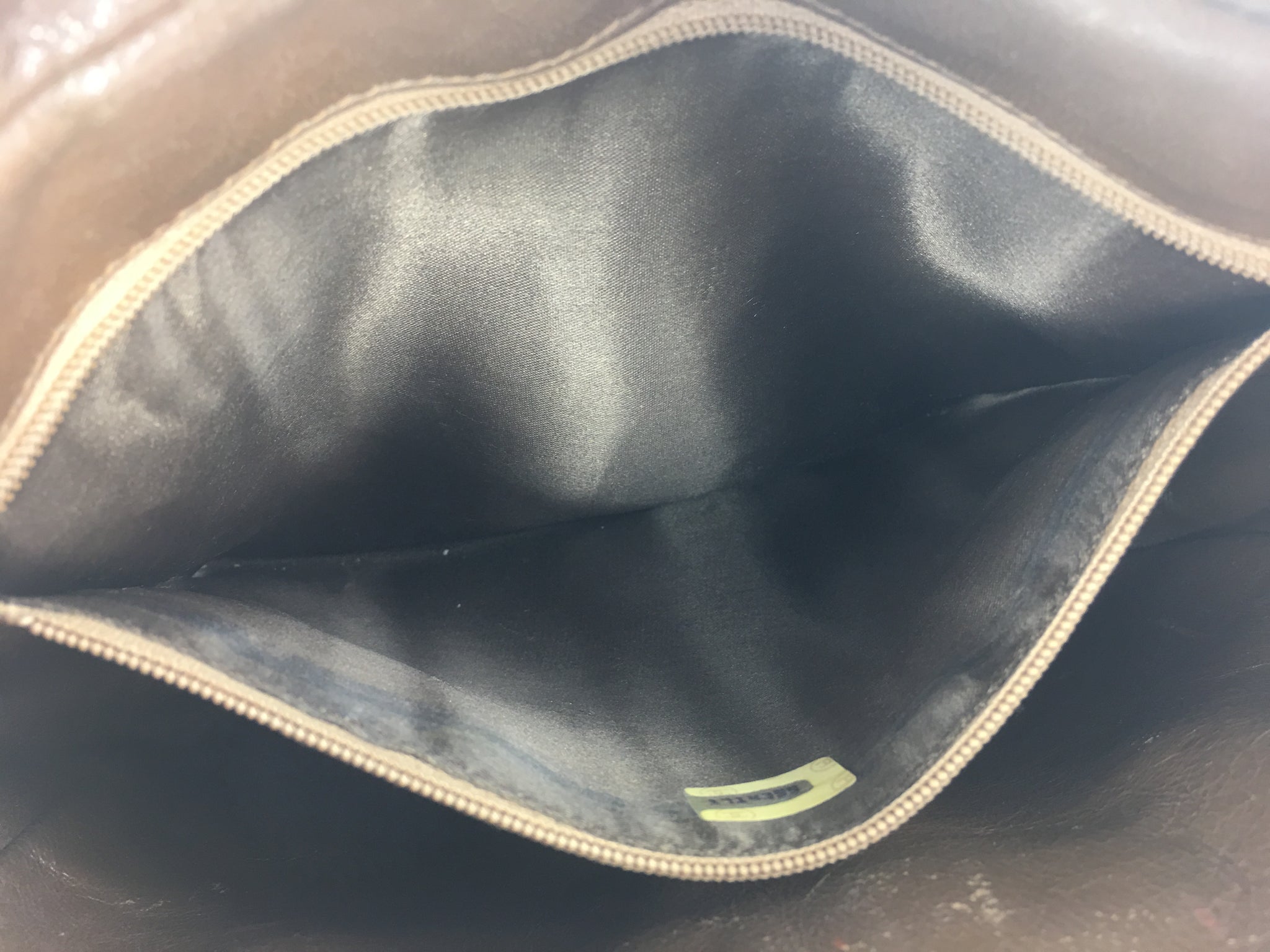 CHANEL Lizard Leather Crossbody Tassel Bag