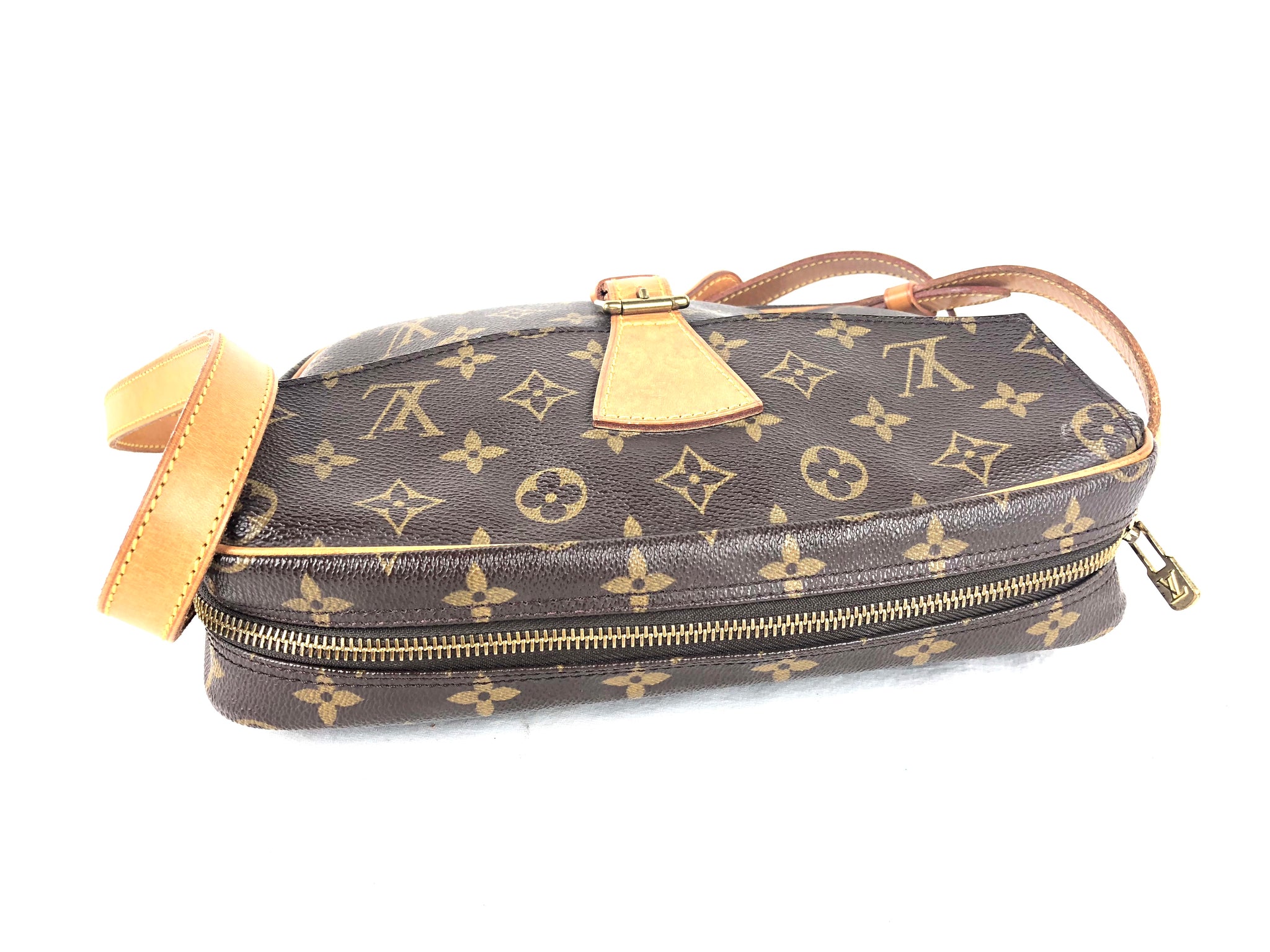 Authentic Louis Vuitton Monogram Jeune Fille GM M51225 Shoulder Cross Bag  J6436