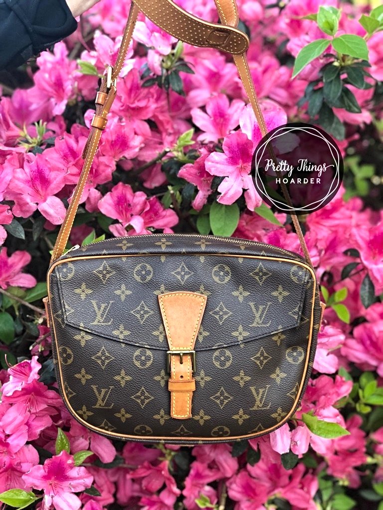 LOUIS VUITTON Monogram Juene Fille GM Crossbody Bag