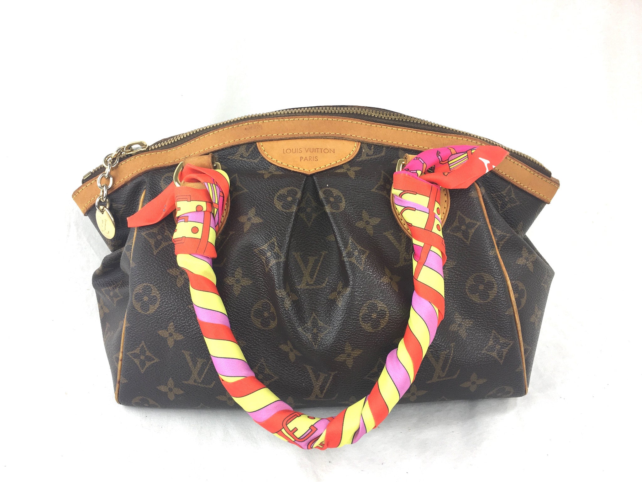 LOUIS VUITTON Monogram Tivoli PM + FREE Twilly Scarf