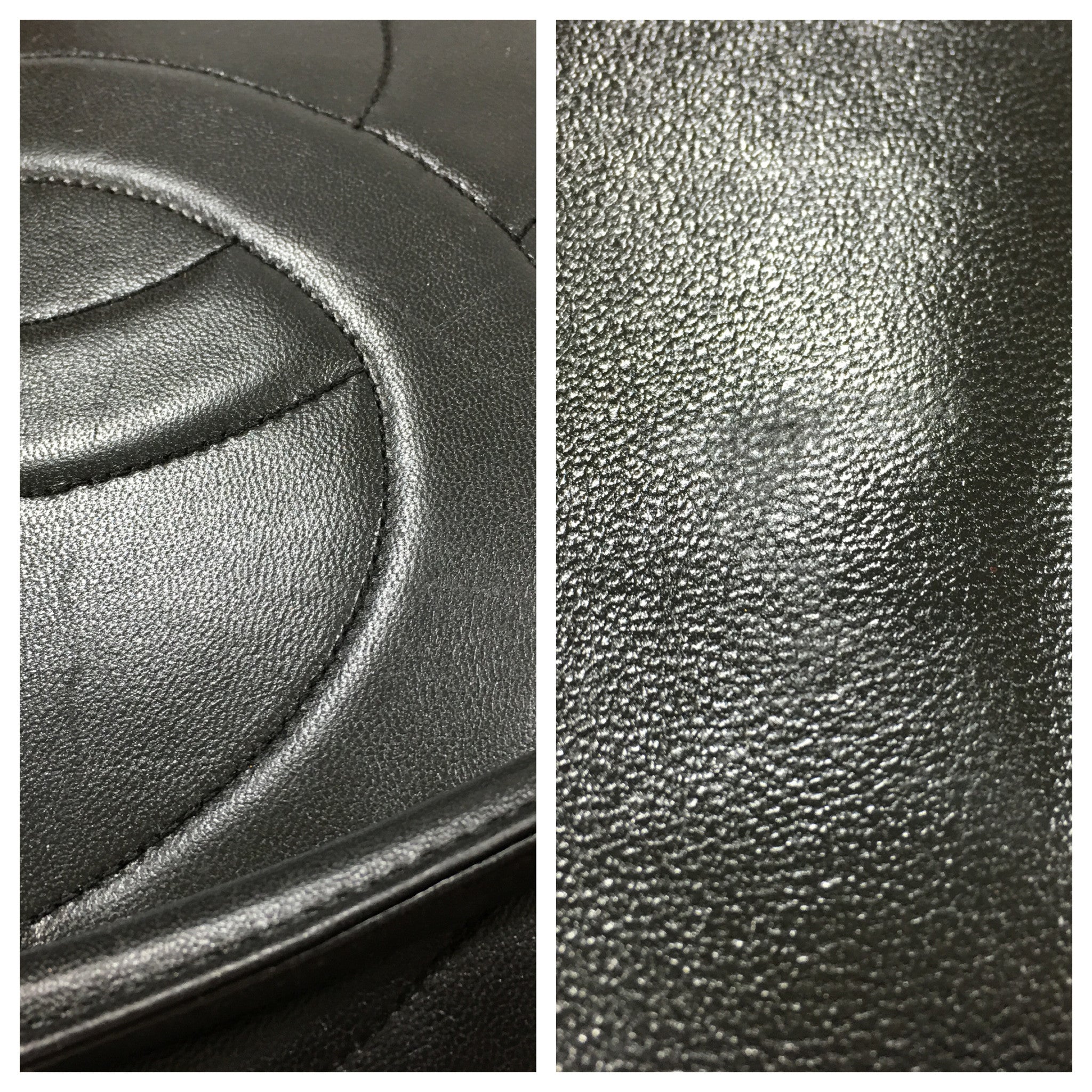 CHANEL Black CC Lambskin Tote