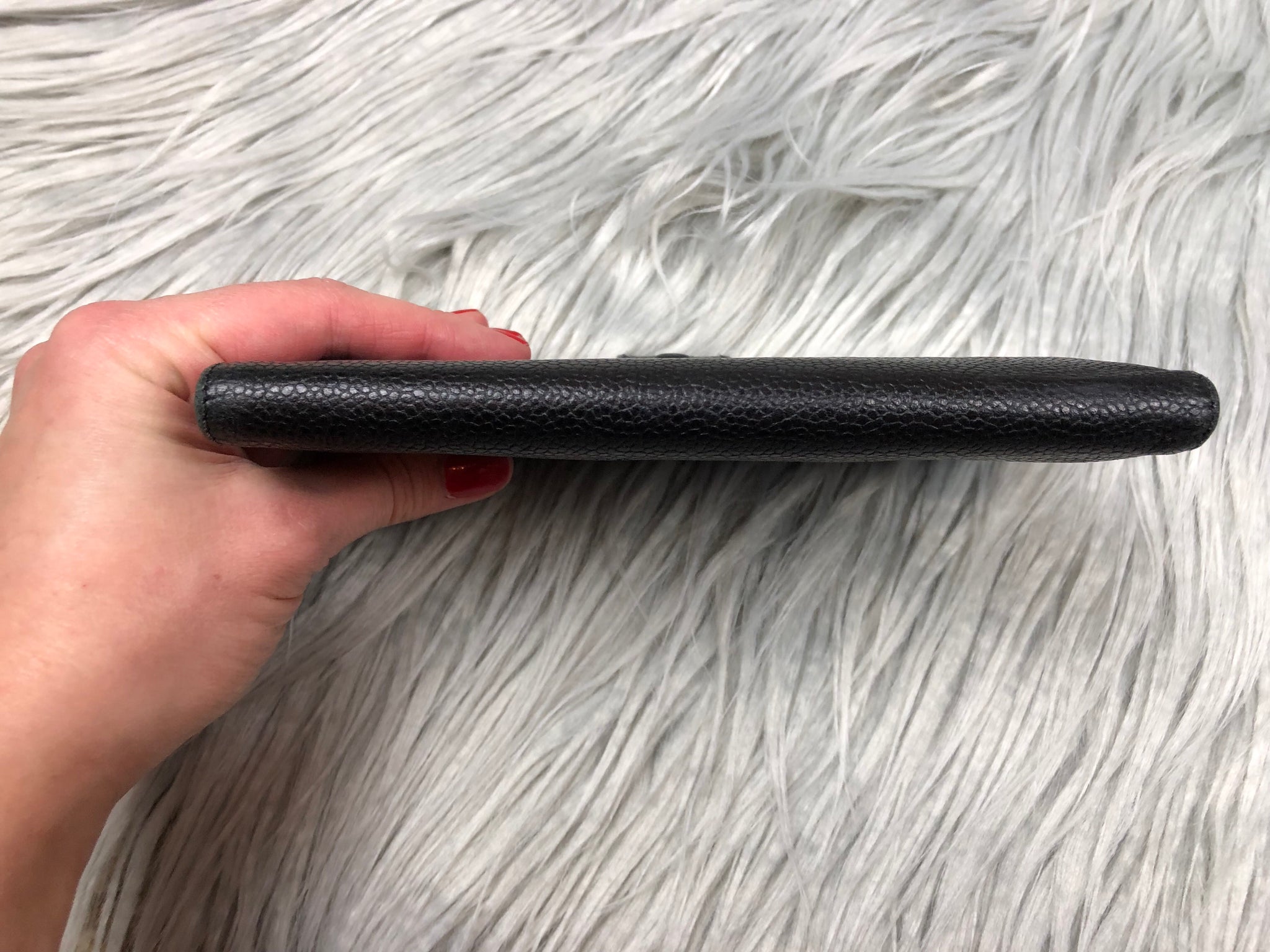 CHANEL Caviar Black CC Wallet