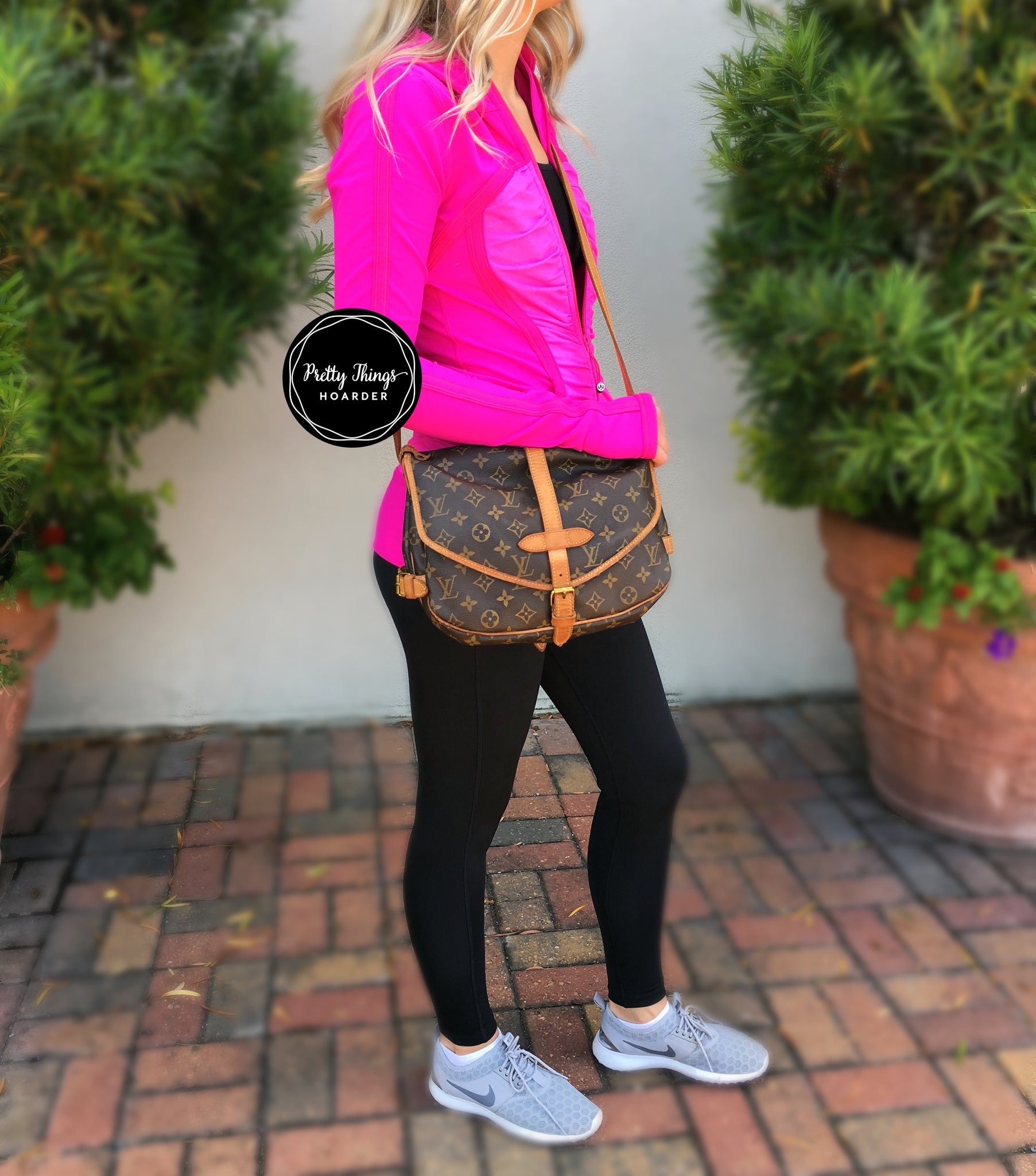 crossbody pink louis vuittons