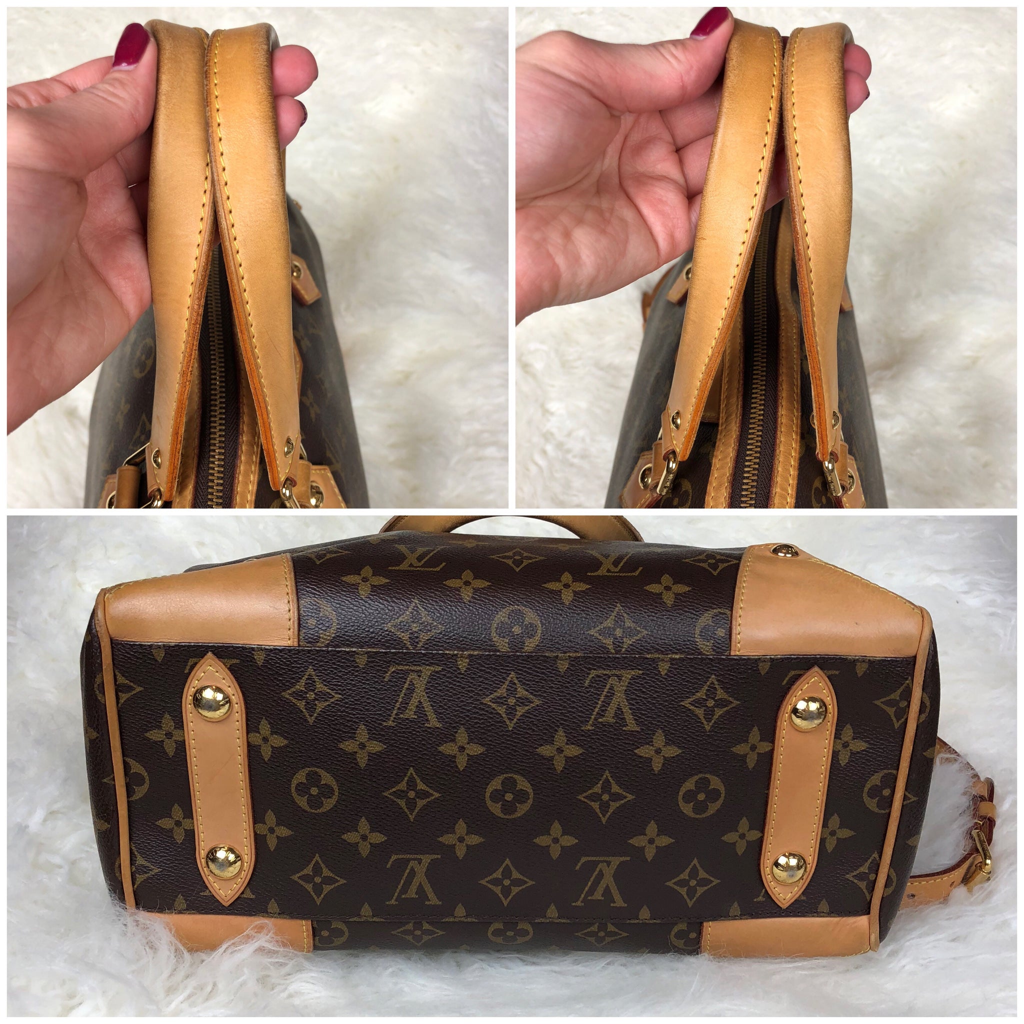 LOUIS VUITTON Retiro PM Monogram Satchel Bag